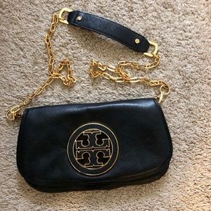Tory Burch Black Leather Purse